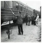 Vagntvätt i Hagalund.