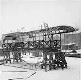 Statens Järnvägar, SJ Buss 1071, revision efter kollision.