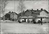 Statens Järnvägar, SJ buss 1433-C vid Ånge station.