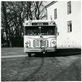 Buss med destination Aten.