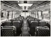Inredning i en turistbuss.