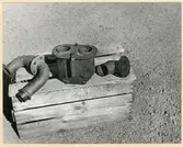 Fotoserie av Ostermans gengasutrustning.