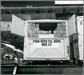 Storbehållare vid Gustavsberg.