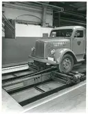 Lastbil Scania-Vabis L65 på experimentverkstaden.