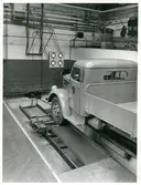 Lastbil Scania-Vabis L65 på experimentverkstaden.