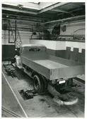 Lastbil Scania-Vabis L65 på experimentverkstaden.