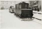 Motorvagn på station.