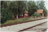 Stationshus och banvaktstuga i Vassjön.