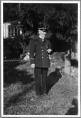 Förste Stationsmästare Gustav Sandbäck.