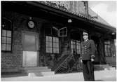 Einar Wihlborg, stationsföreståndare Vagnhärad 1954-1956.