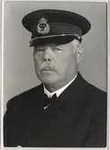 Stationsinspektor Gustaf Vilhelm Österberg vid Statens Järnvägar, SJ.