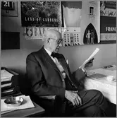 Besök hos Press och Järnvägsstyelsen. Statens Järnvägar, SJ.