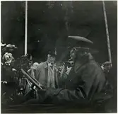 Konung Gustaf V på älgjakt.