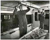 Rälsbusstillverkning hos Hilding Carlsson Mekaniska Verkstad i Umeå.