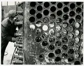 Skrotning av ånglok.