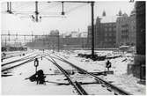 Bangården vid Stockholm centralstation.
Norra bantorget.