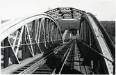 Järnvägsbron över Indalsälven på linjen mellan Ragunda och Bispgården.