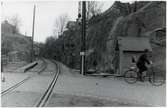 Bohusbanan inför elektrifieringen vid Uddevalla.