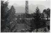 Ställverk mellan Walchensee och Mittenwald.