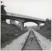 Vägbro på linjen mellan Hudiksvall och Sundsvall C.