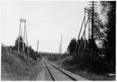 Elektrifieringen av linjen mellan Trångsviken och Mattmar.