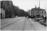 Längst till vänster i bild syns Stadsgårdshissen.