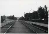 Björketorps station och lokstall.