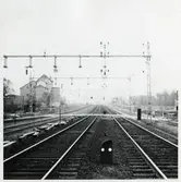Plankorsning vid Rundelsgatan i Eslöv, på linjen mellan Stehag och Örtofta.
