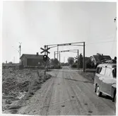 Järnvägsövergång i Lockarp vid banvaktstugan benämnd Kvarnhem (538) på linjen mellan Fosieby och Lockarp.