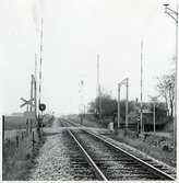 Järnvägsövergång på sträckan mellan Marieholm och Trollenäs, vid Reslöv.