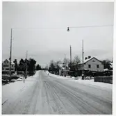 Järnvägsövergång i Mariannelund.