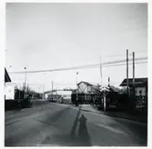 Järnvägsövergång i Hultsfred.