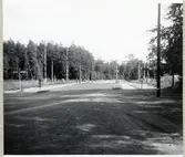 Järnvägsövergång vid Havsbadsvägen på linjen mellan Skälderviken och Ängelholm.