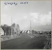 Järnvägsövergång vid Ljungby, på sträckan mellan Lagan och Kånna.