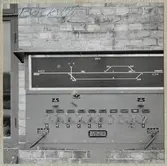 Signalskåp vid Bäck station.