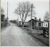 Järnvägsövergång vid Björkhagen, på sträckan mellan Skånes Värsjö och Åsljunga.