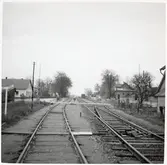 Järnvägsövergång i västra Oxie.