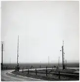 Järnvägsövergång vid Näsbyholm.