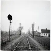 Järnvägsövergång i Skurup.