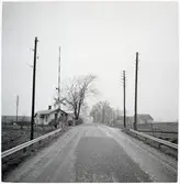 Järnvägsövergång i Örsjö.