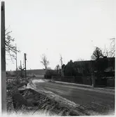 Järnvägsövergång i Ivarstorp på linjen mellan Rydsgård och Rynge.