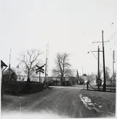 Järnvägsövergång i Rynge.