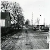 Järnvägsövergång i Charlottenlund.