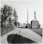 Järnvägsövergång i Svarte.