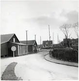 Järnvägsövergång i Vollsjö.