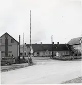Järnvägsövergång vid Lövestad station.