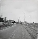 Järnvägsövergång vid Snavavägen.