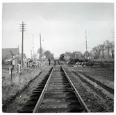 Järnvägsövergång i Svenstorp.