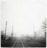 Järnvägsövergång i Svenstorp.