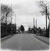 Järnvägsövergång vid Östra Hobyvägen i Borrby, på sträckan mellan Hammenhög och Borrby.